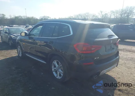 2020 BMW X3 Sdrive30I from USA, damaged, VIN 5UXTY3C04LLU70410